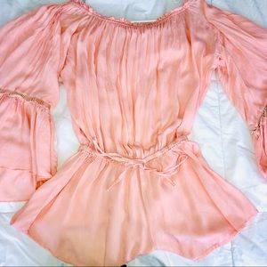 Salmon Pink Romper
